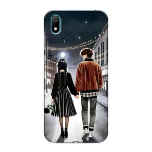 Чохол з принтом «Венздей та Тайлер» для Huawei Y5 2019