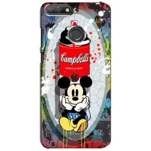 Чехол Disney Mouse Huawei Y6 Prime 2018 (PREMIUMPrint) (Американский Маус)