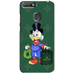 Чехлы для Huawei Y6 Prime 2018 - Скрудж МакДак Louis Vuitton (PREMIUMPrint) (Богатая Утка)