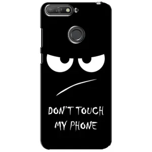 Чохол з принтом «Dont Touch» для Huawei Y6 Prime 2018