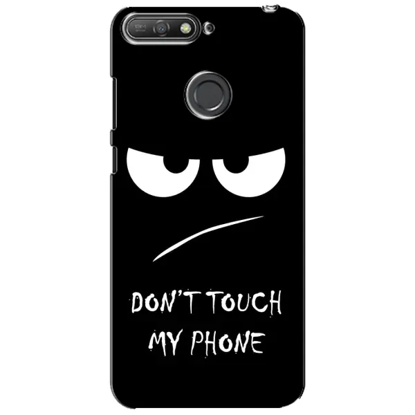 Чохол з принтом «Dont Touch» для Huawei Y6 Prime 2018 Чохол з принтом «Dont Touch» для Huawei Y6 Prime 2018