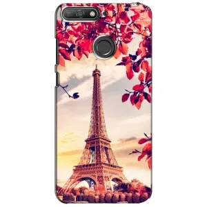 Чехол Эйфелева Башня для Huawei Y6 Prime 2018 - (AlphaPrint) (Эйфелева Башня)