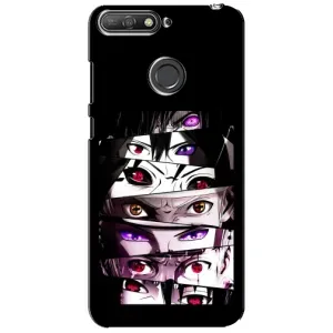 Чохли Персонажі Аніме Наруто для Huawei Y6 Prime 2018 (AlphaPrint) (Очі Anime)