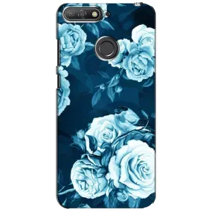 Чехлы (ART) Цветы на Huawei Y6 Prime 2018 (VPrint) (Блактині бутони)