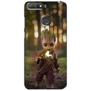 Чохол МАРВЕЛ для Хуавей Y6 Прайм 2018 (AlphaPrint) (I am Groot)