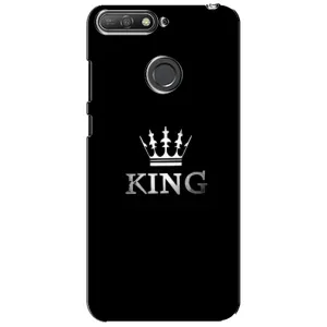 Чохол з принтом «KING» для Huawei Y6 Prime 2018