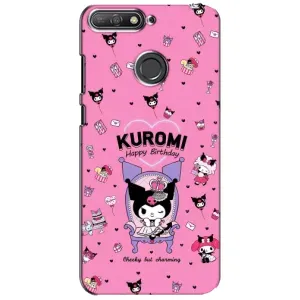 Чехлы с топовыми принтами для Хувэй И6 Прайм 2018 (KUROMI)