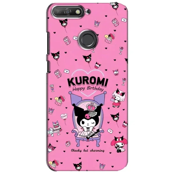 Чехол с принтом «KUROMI» для Huawei Y6 Prime 2018