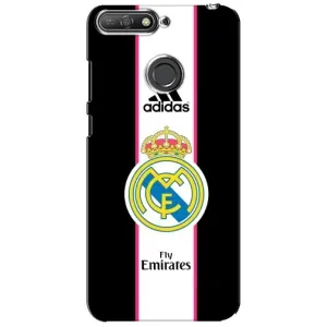 ФК Реал Мадрид чохли для Huawei Y6 Prime 2018 (AlphaPrint) (лого Real Madrid)