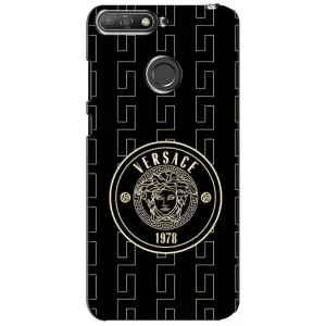 Чехлы VERSACE для Хувэй И6 Прайм 2018 (PREMIUMPrint) (Лого Версаче)
