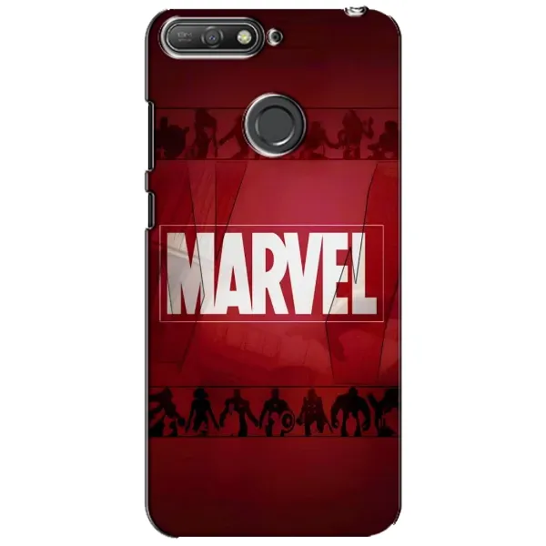 Чохол з принтом «MARVEL» для Huawei Y6 Prime 2018