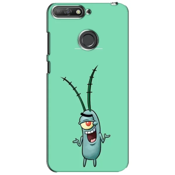 Чехол с принтом «Персонаж Планктон» для Huawei Y6 Prime 2018