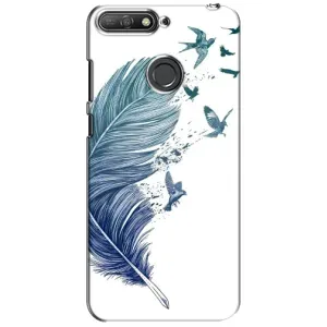 Чохол з принтом «Перо» для Huawei Y6 Prime 2018