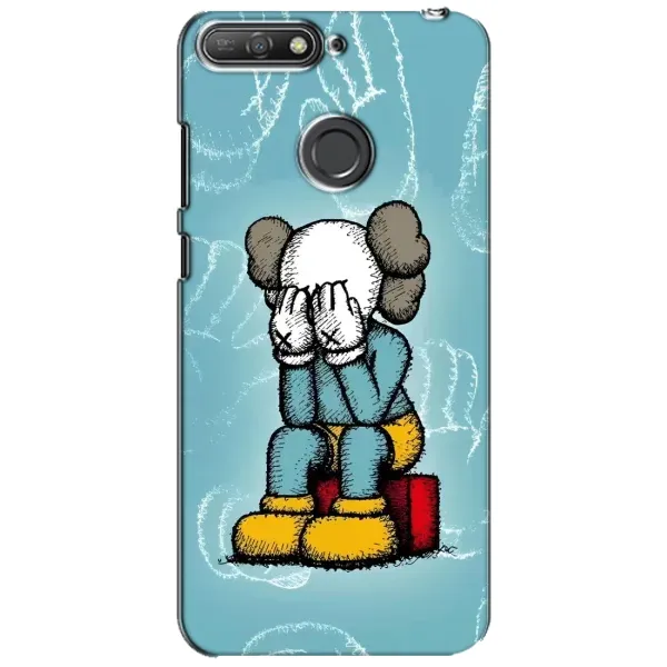 Чехол с принтом «Плач Bearbrick» для Huawei Y6 Prime 2018