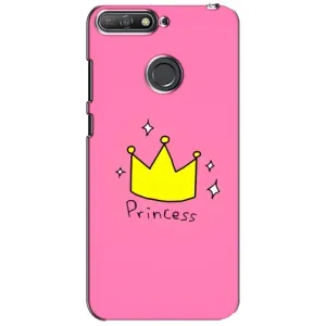 Чохол з принтом «Princess» для Huawei Y6 Prime 2018