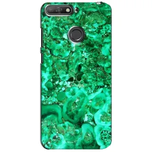 Мраморний чехол на Huawei Y6 Prime 2018 (VPrint) (Салатовий Мрамор)