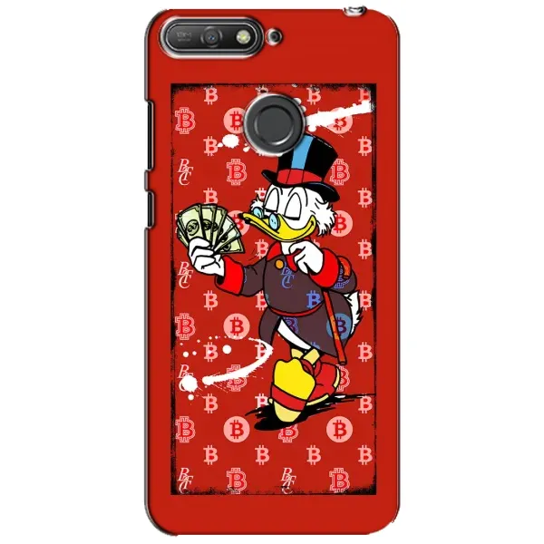 Чехол с принтом «Scrooge MagDag» для Huawei Y6 Prime 2018