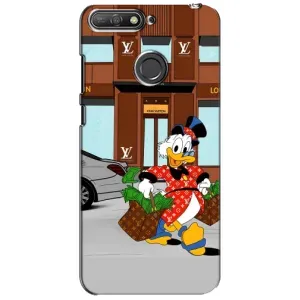 Чехлы для Huawei Y6 Prime 2018 - Скрудж МакДак Louis Vuitton (PREMIUMPrint) (Скрудж ЛВ)