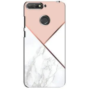 Мраморний чехол на Huawei Y6 Prime 2018 (VPrint) (Тройний мрамор)