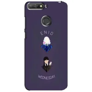 Чохли Венсдей на Huawei Y6 Prime 2018 Уенсдей (AlphaPrint) (Венздей і подруга)