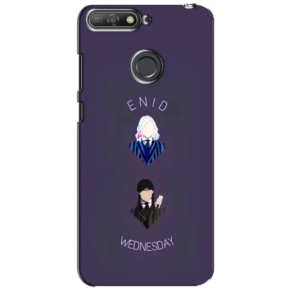 Чехол с принтом «Уэнздей и подруга» для Huawei Y6 Prime 2018