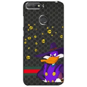 Брендновые Чехлы для Huawei Y6 Prime 2018 - (PREMIUMPrint) (Утка Гуччи)