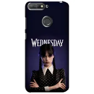 Чохли Венсдей на Huawei Y6 Prime 2018 Уенсдей (AlphaPrint) (Wednesday)