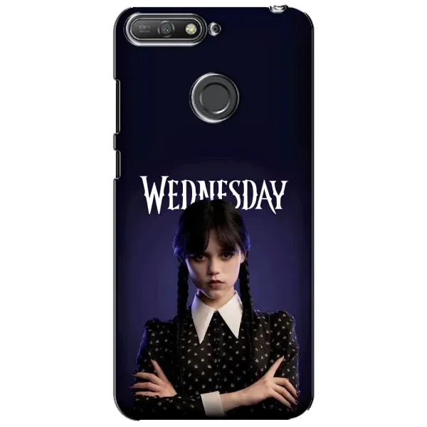 Чехол с принтом «Wednesday» для Huawei Y6 Prime 2018