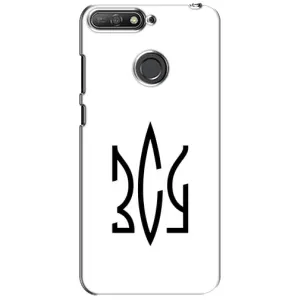 Чехлы для Huawei Y6 Prime 2018 Укр. Символика (AlphaPrint) (ЗСУ герб)