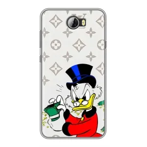 Чехли для Huawei Y5II - Скрудж МакДак Louis Vuitton (PREMIUMPrint) (Бакси Скрудж)