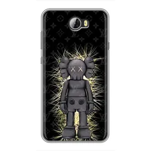 Чохли для Huawei Y5II - Bearbrick Louis Vuitton (PREMIUMPrint) (Bearbrick LV)