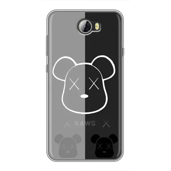 Чехол с принтом «БеарБрик глаза» для Huawei Y5II