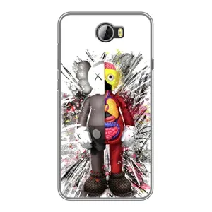 Чохли для Huawei Y5II - Bearbrick Louis Vuitton (PREMIUMPrint) (Беарбрік)