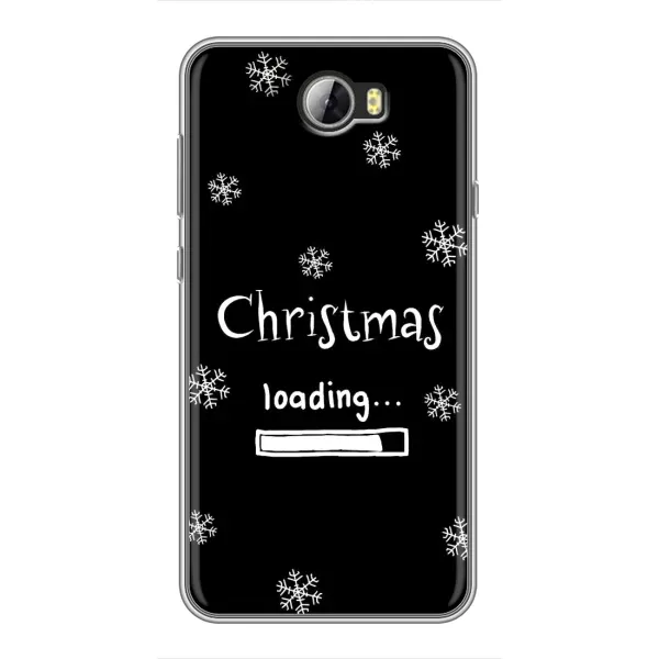 Чехол с принтом «Christmas loading» для Huawei Y5II Чехол с принтом «Christmas loading» для Huawei Y5II