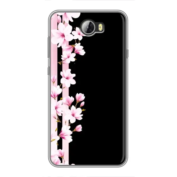 Чехол с принтом «Цветочки» для Huawei Y5II Чехол с принтом «Цветочки» для Huawei Y5II