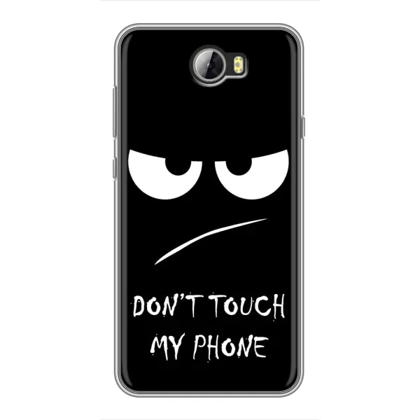 Чехол с принтом «Dont Touch» для Huawei Y5II Чехол с принтом «Dont Touch» для Huawei Y5II