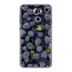 Чохли з фруктами для Huawei Y5II (VPrint) (Ожина)