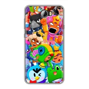 Чехол с принтом «Герои Бравл Старс» для Huawei Y5II