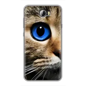 Чохли з Котиками для Huawei Y5II (VPrint) (Око кота)