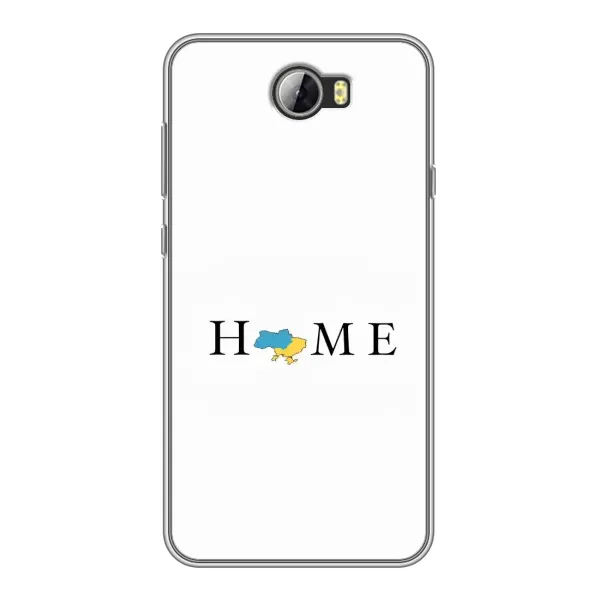 Чохол з принтом «Home» для Huawei Y5II