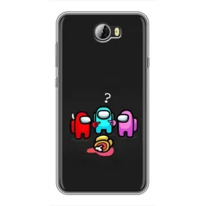 Чехол Амонг Ас для Huawei Y5II (AlphaPrint) (Импостер)
