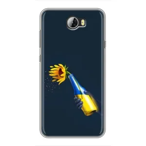 Чохол для Патріота України Huawei Y5II - (AlphaPrint) (Коктель молотова)