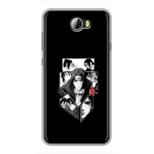 Чехлы на тему: Итачи Учиха для Huawei Y5II (AlphaPrint) (коллаж Итачи)
