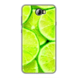 Чохли з фруктами для Huawei Y5II (VPrint) (Лайм)