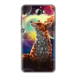 Чохли з картинкою Лисичка для Huawei Y5II (VPrint) (Лисичка в космосі)