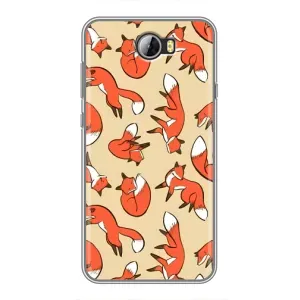 Чохли з картинкою Лисичка для Huawei Y5II (VPrint) (Лисички)