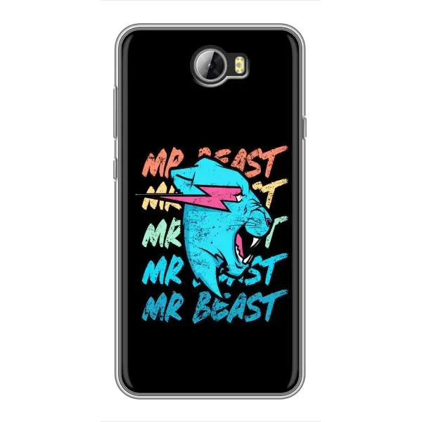 Чехол с принтом «logo Mr beast» для Huawei Y5II