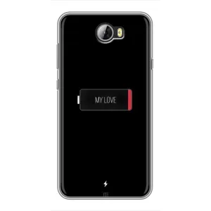 Чехлы для любимой на Хуавей У5II (VPrint) (Love battery)