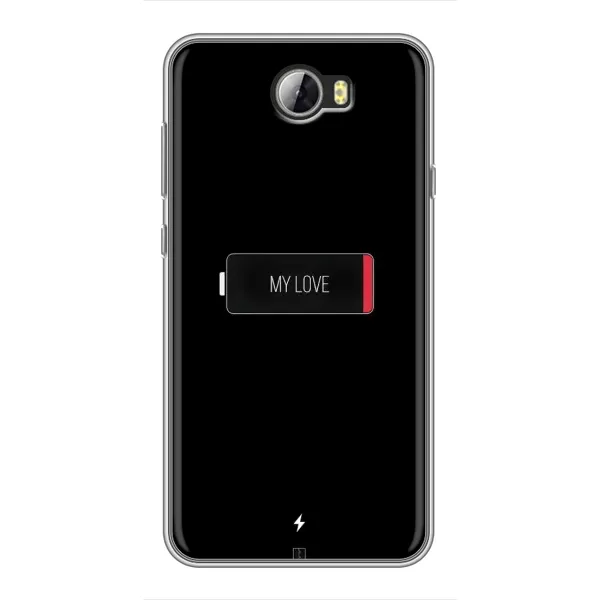 Чохол з принтом «Love battery» для Huawei Y5II Чохол з принтом «Love battery» для Huawei Y5II