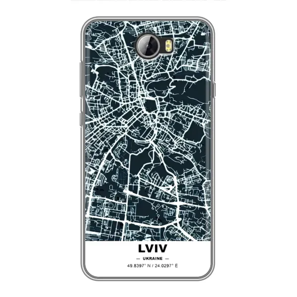 Чохол з принтом «Львів» для Huawei Y5II
